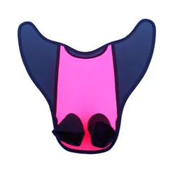 Mermaid Fins Children's One-Piece Fins Diving Swimming Training Swimming One-Piece Fins Diving Size Adjustable Equipment U
