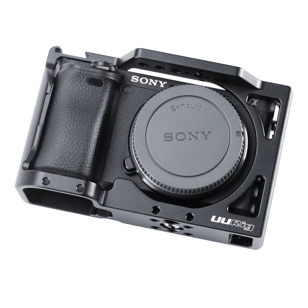 UURig применимые SONY A6400 камеры клетки кролика Vlog аксессуары камеры Металлические Подъемные Перчатки