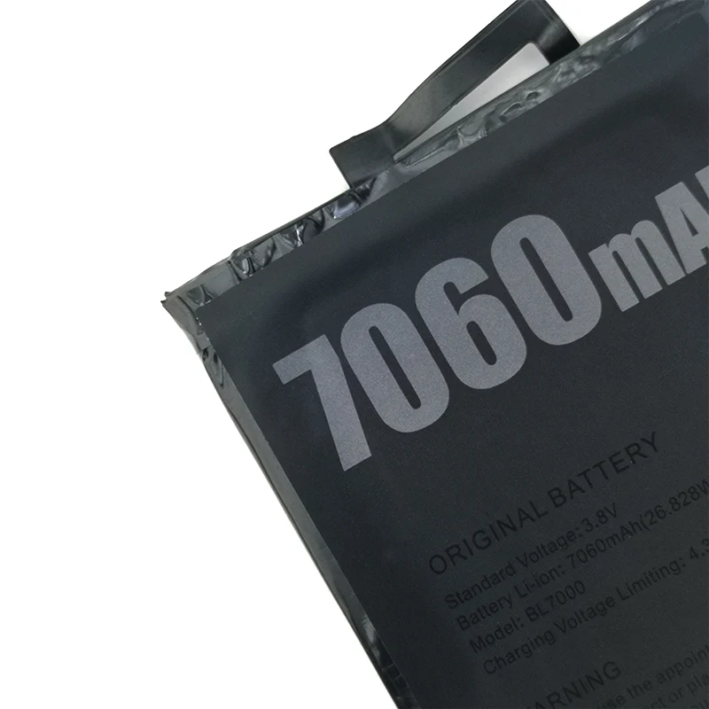 Wiscoco 7060mAh аккумулятор BL7000 Для Doogee BL7000 высокого качества Мобильные аксессуары телефон+ номер отслеживания