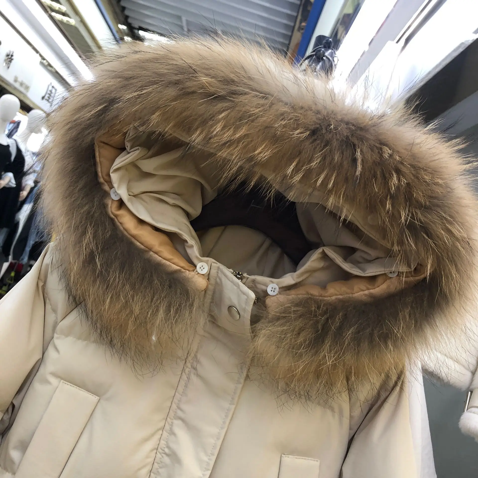 Новые Длинные парки женские зимние куртки пальто толстая хлопковая теплая куртка женская верхняя одежда парки настоящий меховой капюшон, воротник пальто