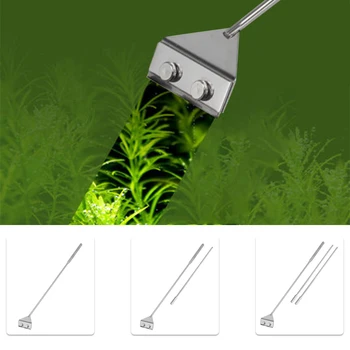 

Stainless Steel Aquarium Algae Scraper Fish Tank Cleaner Keep Hands Dry Sharp Blade to Remove Algae 90CM Aquarium Accessories