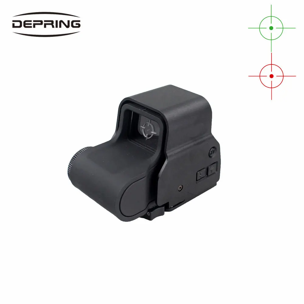 

Plastic Toy Scope Holographic Dual Green Red Dot Sight Airsoft Nerf Gell ball Blaster