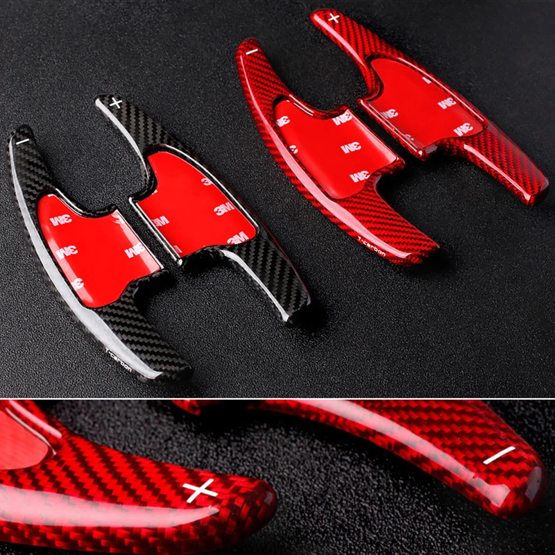 Новинка 2 шт. углеродное волокно руль сдвиг весло переключения расширение для