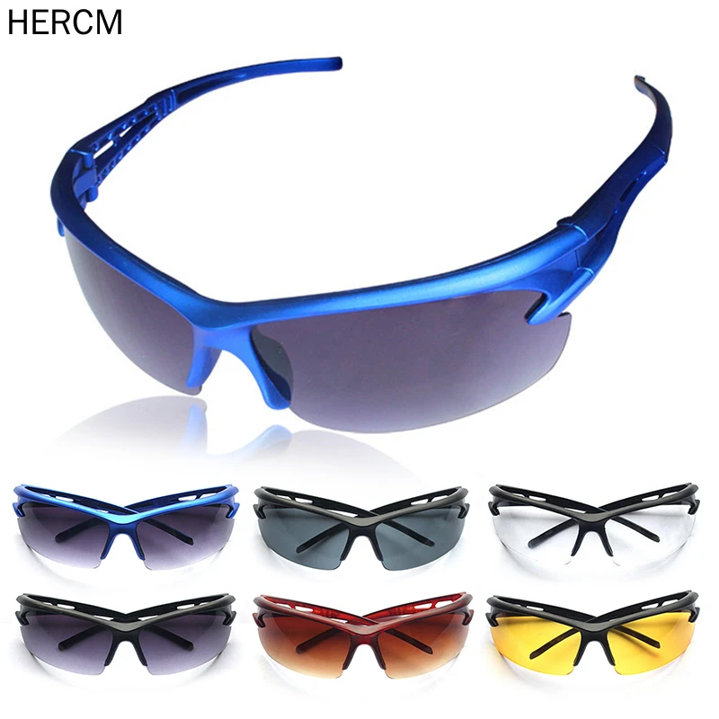 

Hercm Bicycle Glasses Outdoor Sprot Polarized Sunglasses Bicycle Mountain Bike Mountain Bike Motorcycle Fish Glasses Sunglasses