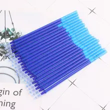 20 шт./компл. со стирающимися чернилами стержни для гелевых ручек штанга Magic Blue черный, красный чернила инструмент школьные канцелярские принадлежности L41E