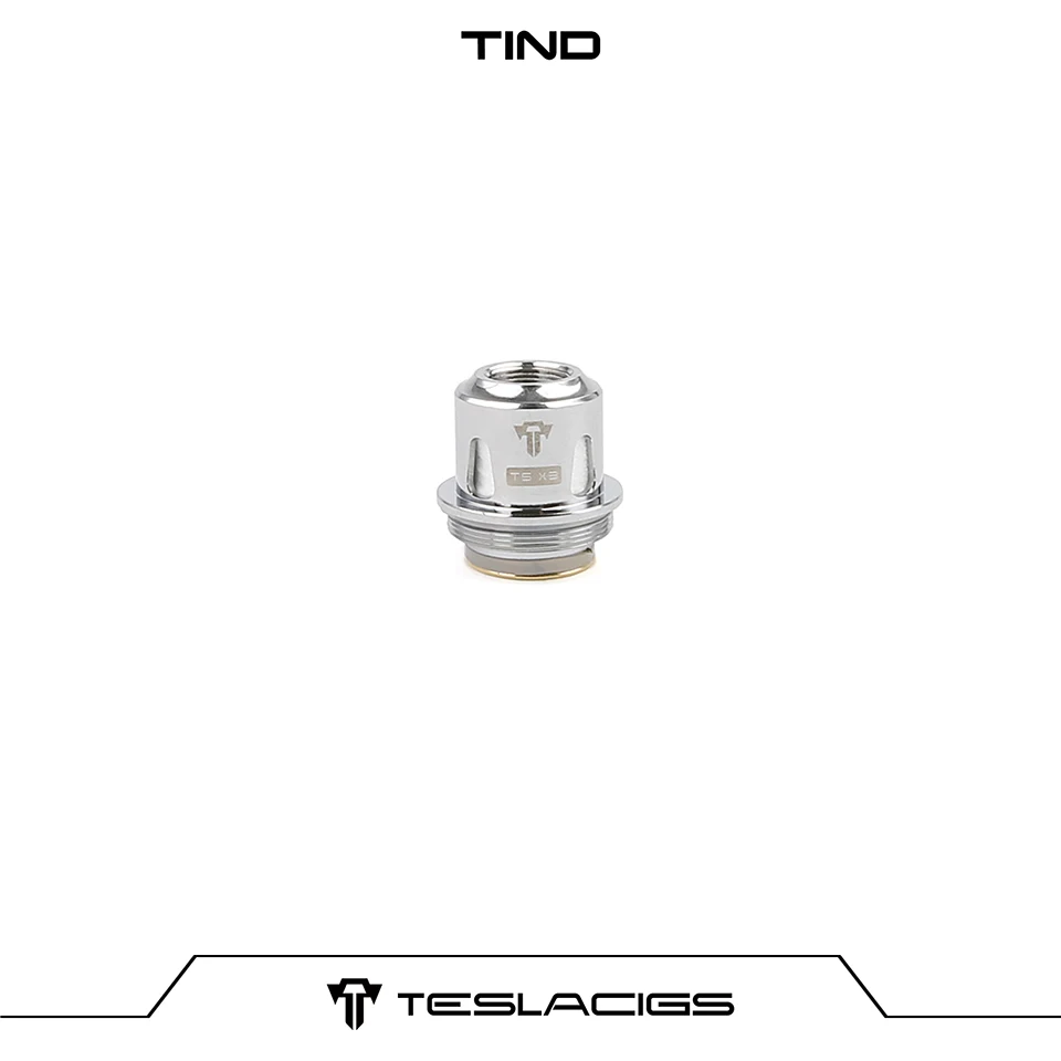 4pcsPack Original TESLA Tind coil 0.18Ohm for TESLA Tind tank & P226 220W Vape Box Mod kit Electronic Cigarette Accessories (1)