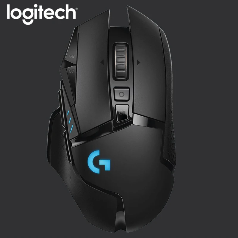 

Logitech G502 LIGHTSPEED 16000DPI Wireless Game Mouse With HERO Sensor LIGHTYNC Support Button Tensioning System Gaming Mouse