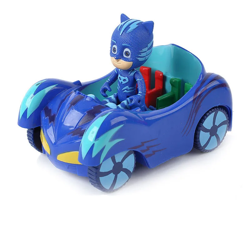 Pajamas Masked Juguete PJ Mask Heroes Small Kids Cat Owl PVC Action Figure Child Boys Girls Parking Set Toys For Children