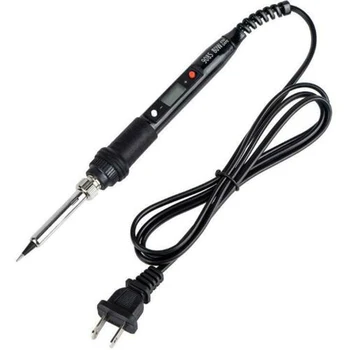 

6pcs/kit 80W Electric Soldering Iron Digital LCD Soldering Pencil Hand Solder Wire Tweezers Welding Tool Adjustable Temperture