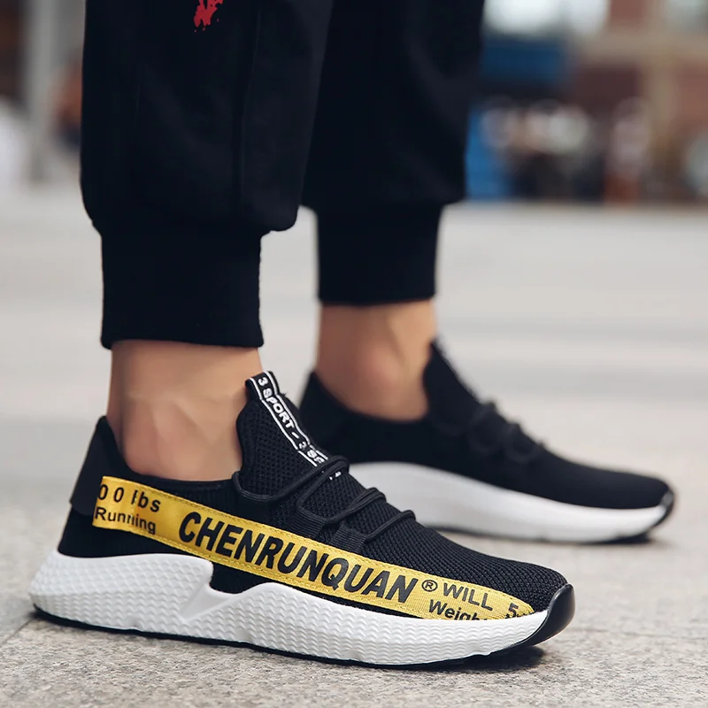 Мужские черные Дышащие Беговые кроссовки для белой спортивной обуви Corrientes De Verano