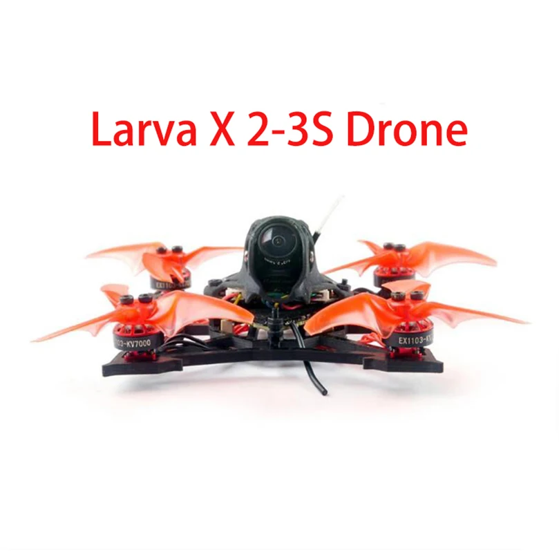 Happymodel Larva X 100 мм Crazybee F4 PRO V3.0 2-3S 2,5 дюймов AIO FPV гоночный Дрон BNF с камерой Runcam Nano2