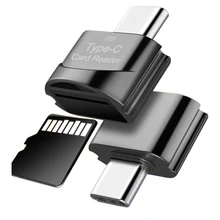 Портативный USB 2,0 type C кард-ридер USB-C TF Micro SD адаптер типа OTG-C кард-ридер для samsung Macbook huawei LeTV