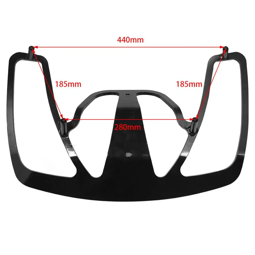 Мотоцикл аксессуары мотоцикл алюминиевый Кафе Racer багажник багажная стойка для Honda GOLDWING GL1800 GL 1800 2001-2011