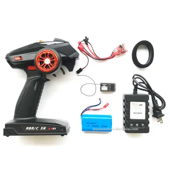 

6CH Transmitter OP Upgrade Accessories Full Scale Radio for WPL RC Car Remote Control General-Purpose 6 Channel Transmission
