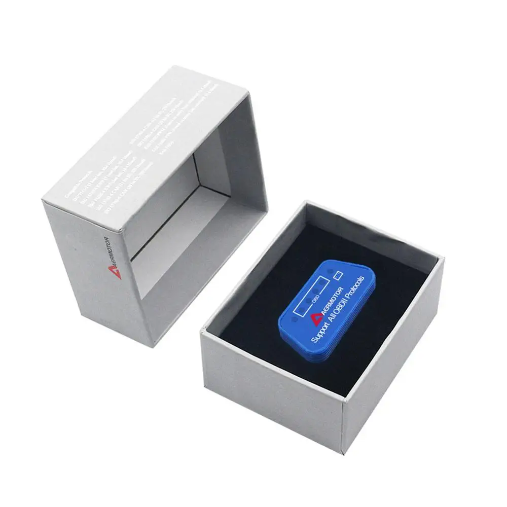 Автомобильный сканер неисправностей Aermotor ELM327 V1.5 OBD2 Диагностический прибор для
