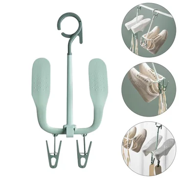 

1pc Lightweight Convenient Reusable Rotatory Drying Rack Sneaker