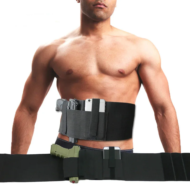 

Tactical Gun Holster Military Holster Pouch Multi-function Portable Hidden Gun Holsters Hunting Accessories For Glock 17 19