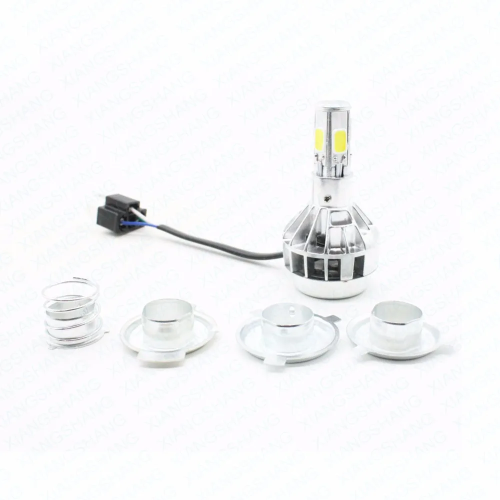 LED motorcycle headlight H4 motorbike light Bulbs flasher motos fog lights for Suzuki BA20D ktm exc cafe racer harley motor lamp |