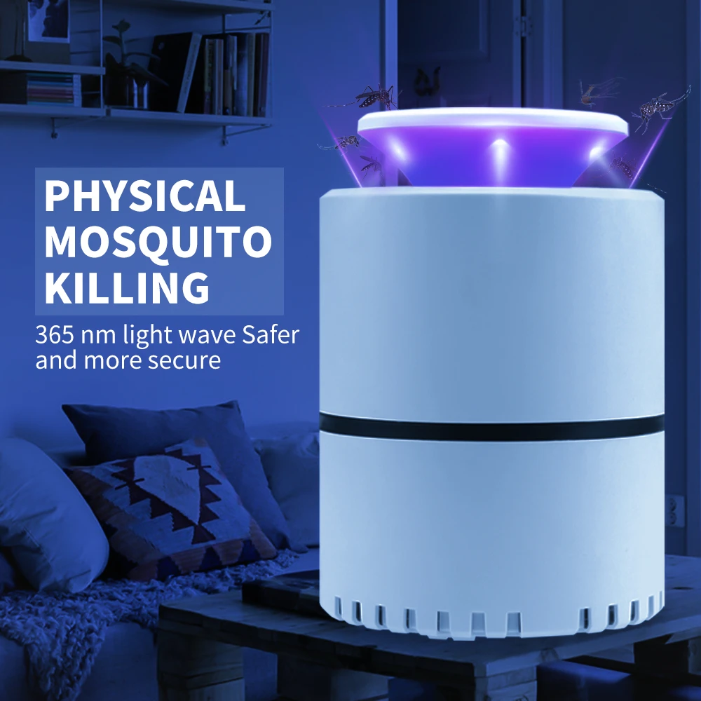 

LED Mosquito killer Light USB Photocatalyst Mute Radiationless Mosquito Lamp LED Bedroom Night Lampy LED UV Insect Pest Killer