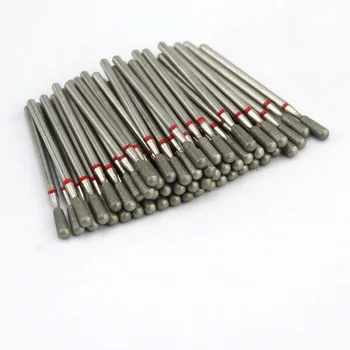 

50pcs/Set Diamond Milling Cutter For Manicure Nail Drill Bit Electric Machine Files Cuticle Remove Burr Nail Art Tools Accessory