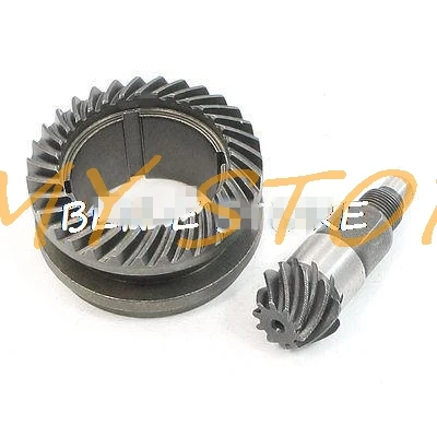 Impact Drill Repair Part 47.8mm Helical Teeth Spiral Bevel Gear Set for Bosch 26 Electric Drill