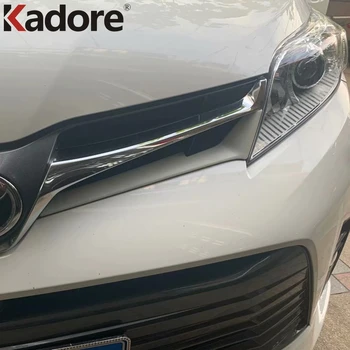 

For Toyota Sienna 2019 2020 Chrome Styling Front Bumper Grille Decoration Molding Cover Decorative Trims Accessories