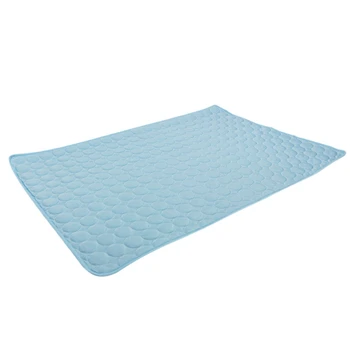 

70x55cm Summer Pets Dogs Cats Cooling Gel Mat Bed Heat Relief Non Toxic Cushion Pad
