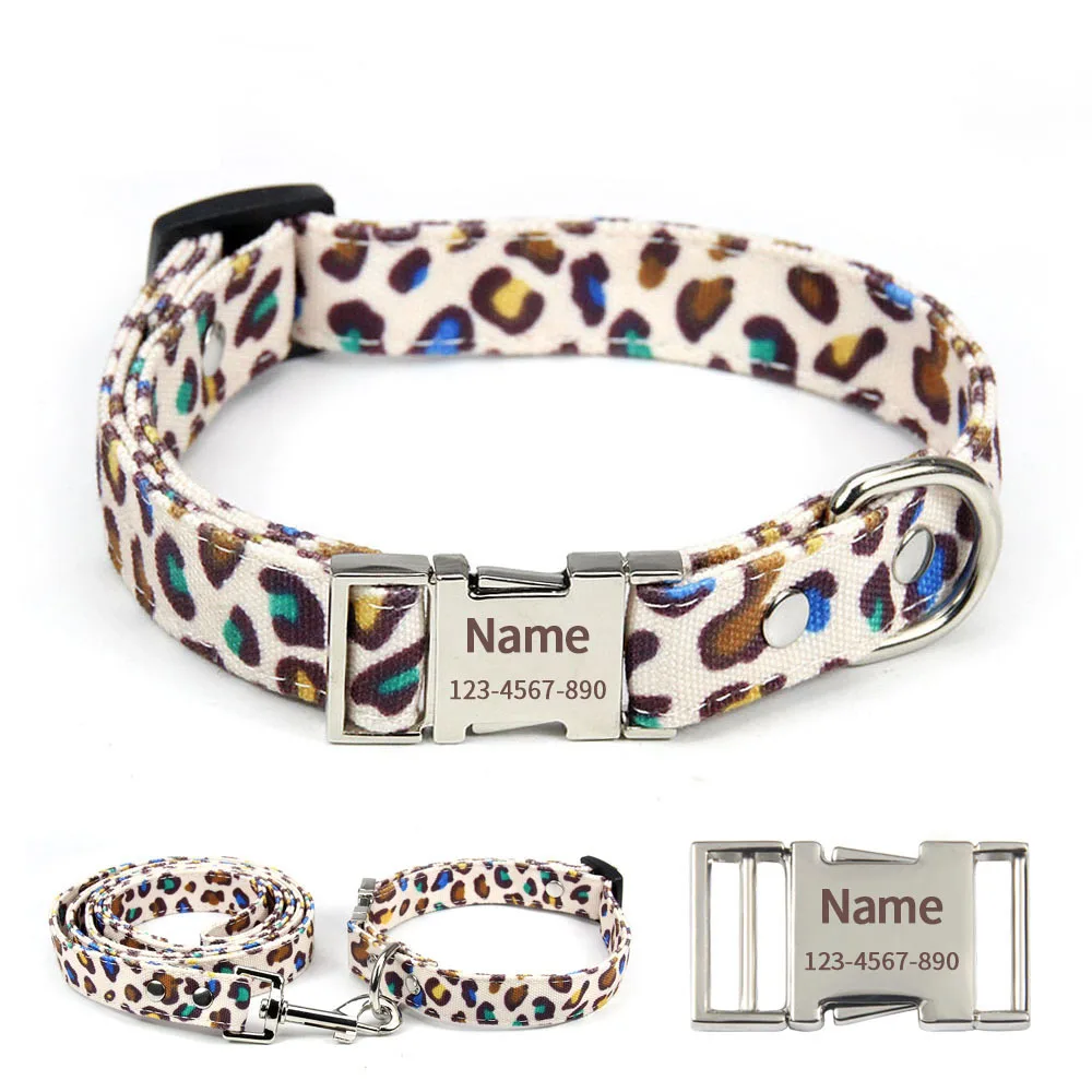 Collar de perro personalizado, etiqueta de identificación de nombre grabada gratis, placa con nombre para perros pequeños, medianos y grandes, accesorios para perros, producto para mascotas, Pitbull, Pug