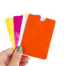 10 шт./компл. Анти Rfid кошелек Блокировка ридер Блокировка банк держатель карты ID Чехол Защита металлический алюминиевый Красочный Держатель для кредитных карт 10 шт./компл. Анти Rfid кошелек Блокировка ридер Блокировка банк держатель карты ID Чехол Защита металлический алюминиевый Красочный Держатель для кредитных карт
