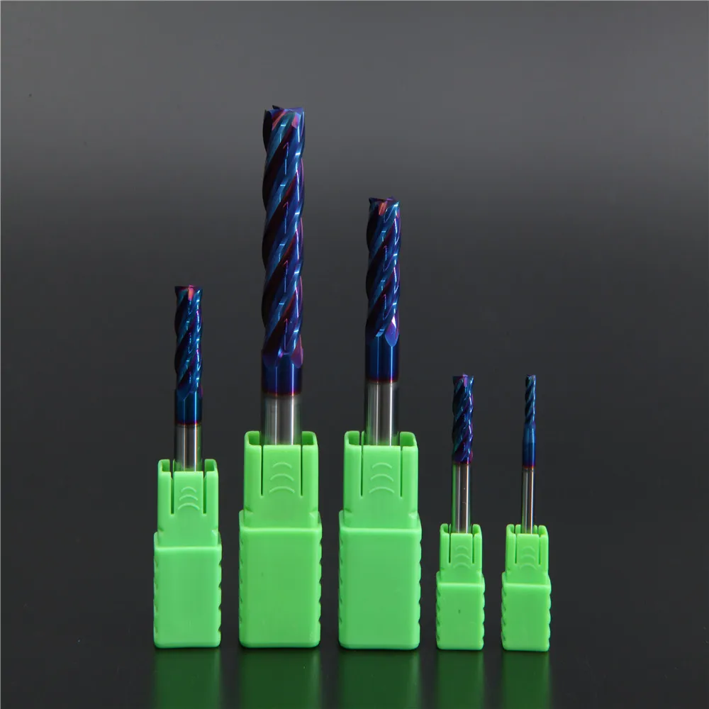 

LIJUN Mill Cutting HRC65 4 Flute Alloy Carbide Milling Tungsten Steel Milling Cutter End Mill Metal Cutter 4mm 6mm 8mm 10mm 12mm