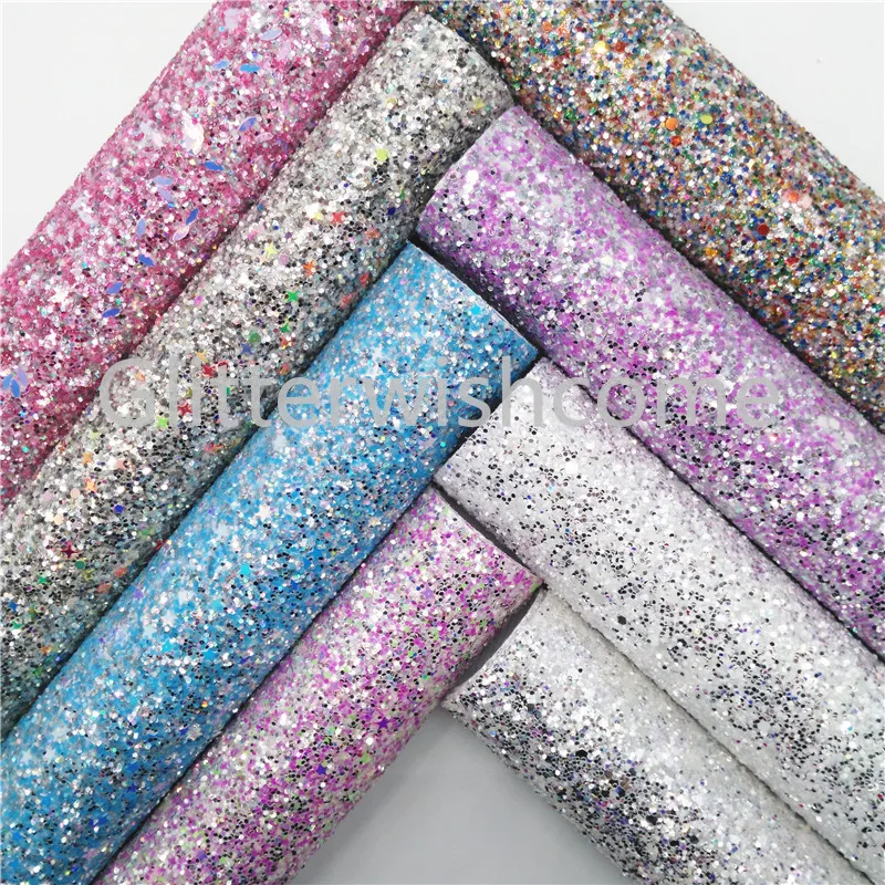 Glitterwishcome 21X29 см А4 Размер синтетическая кожа, плотная блестящая кожа, искусственная ткань из искусственной кожи винил для бантов, GM688B