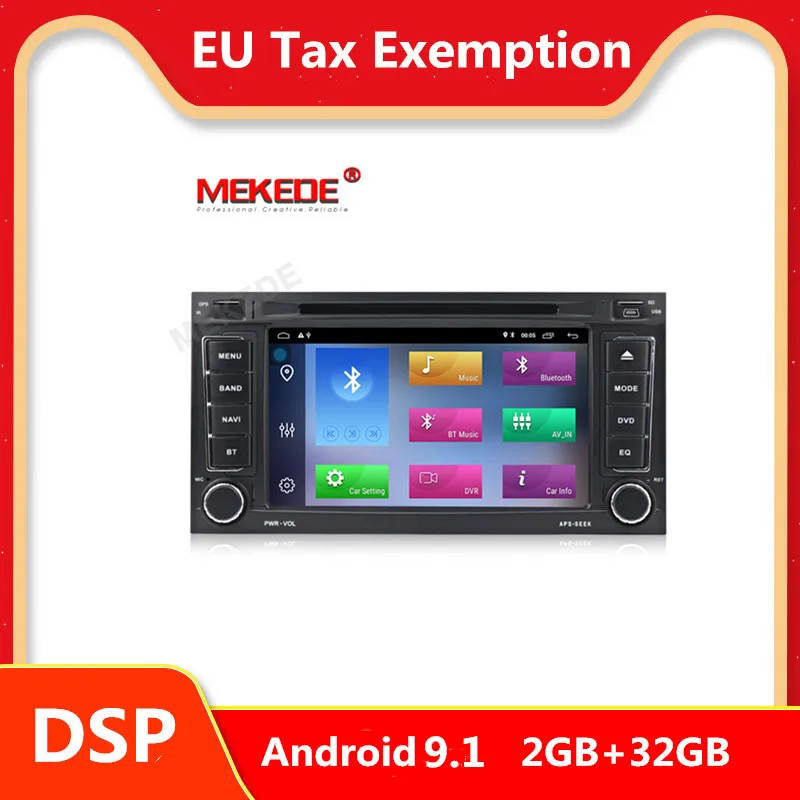 " 2din android 9 автомобильный dvd-плеер для VW Volkswagen Touareg 2004-2011 Автомобильный Радио gps навигация встроенный DSP WiFi Bluetooth navi