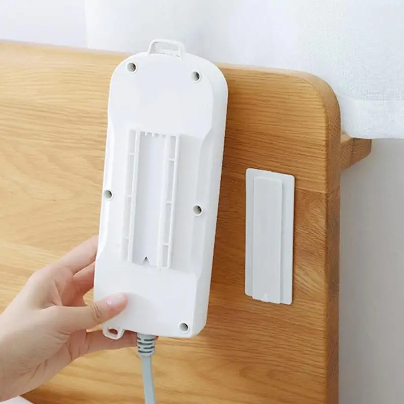 

Practical Acrylic Glue Strong Stickiness Seamless Sticker Holder Wall Fixer Power Strip Shelf Holders Storage for Sockets