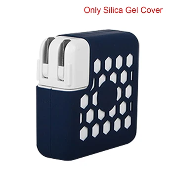 

Silicone Portable Shockproof Protective Cover Easy Apply Case Power Adapter Use Practical Wear Resistant For Macbook Charger