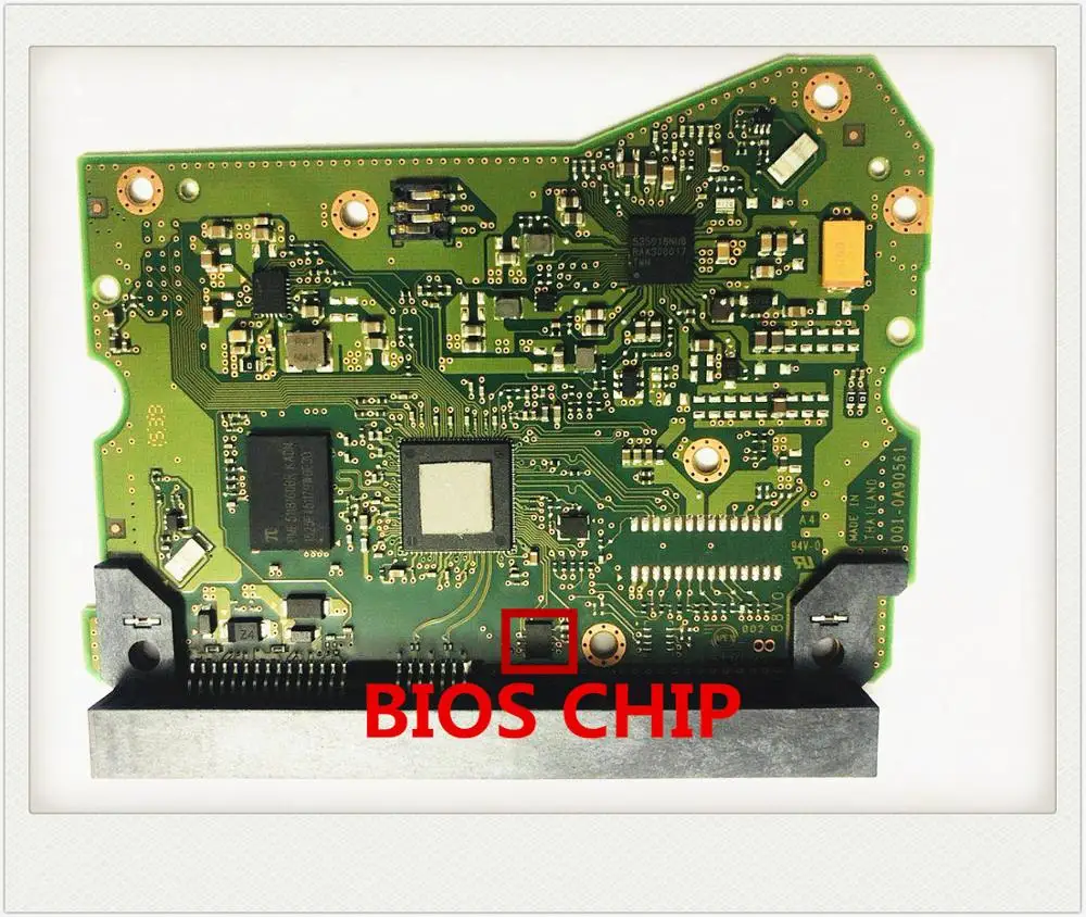 Placa de Pcb Hdd 0a90561 Wd80efax Wd80ezaz Wd100purz Wd100efax Wd80emfax - Imagem 2