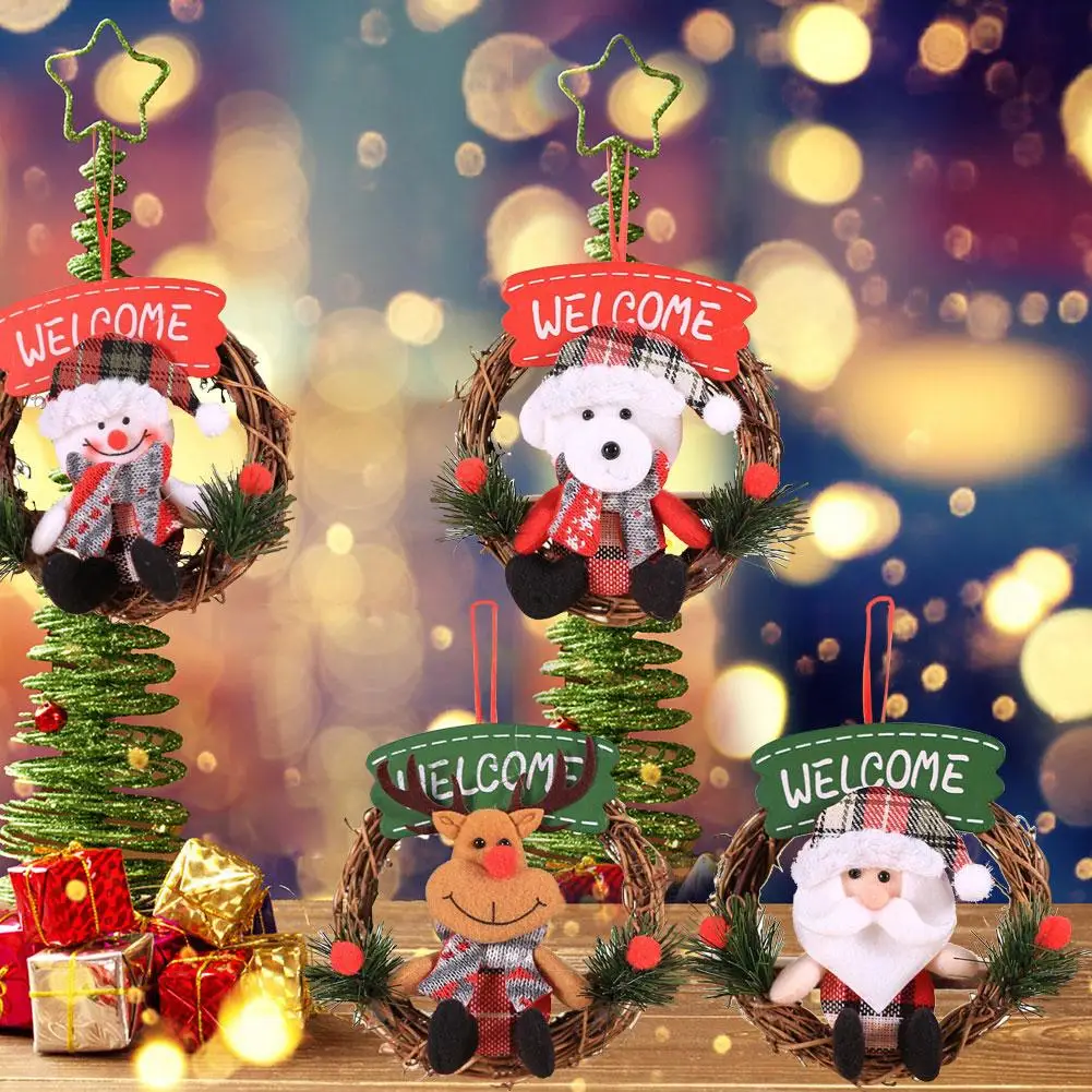 Милые рождественские подвесные украшения Рождественская елка висячие украшения Подарочная игрушка для детей Домашние украшения вечерние декоративное украшение