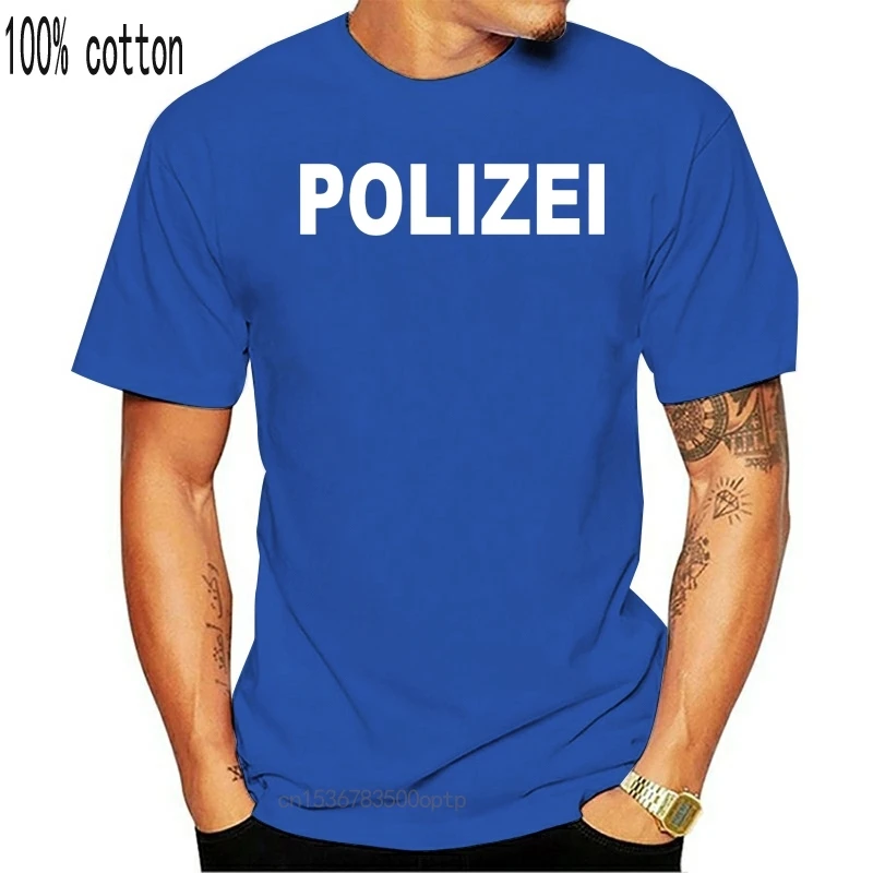 Polizei футболка безопасности Sicherheit GSG 9 забавная Мужская в стиле хип-хоп подарок