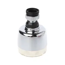 Вращающийся на 360 градусов светодиодный раковина кран аэратор фильтр ABS многоцветная головка кухонного крана светильник для воды поток носик