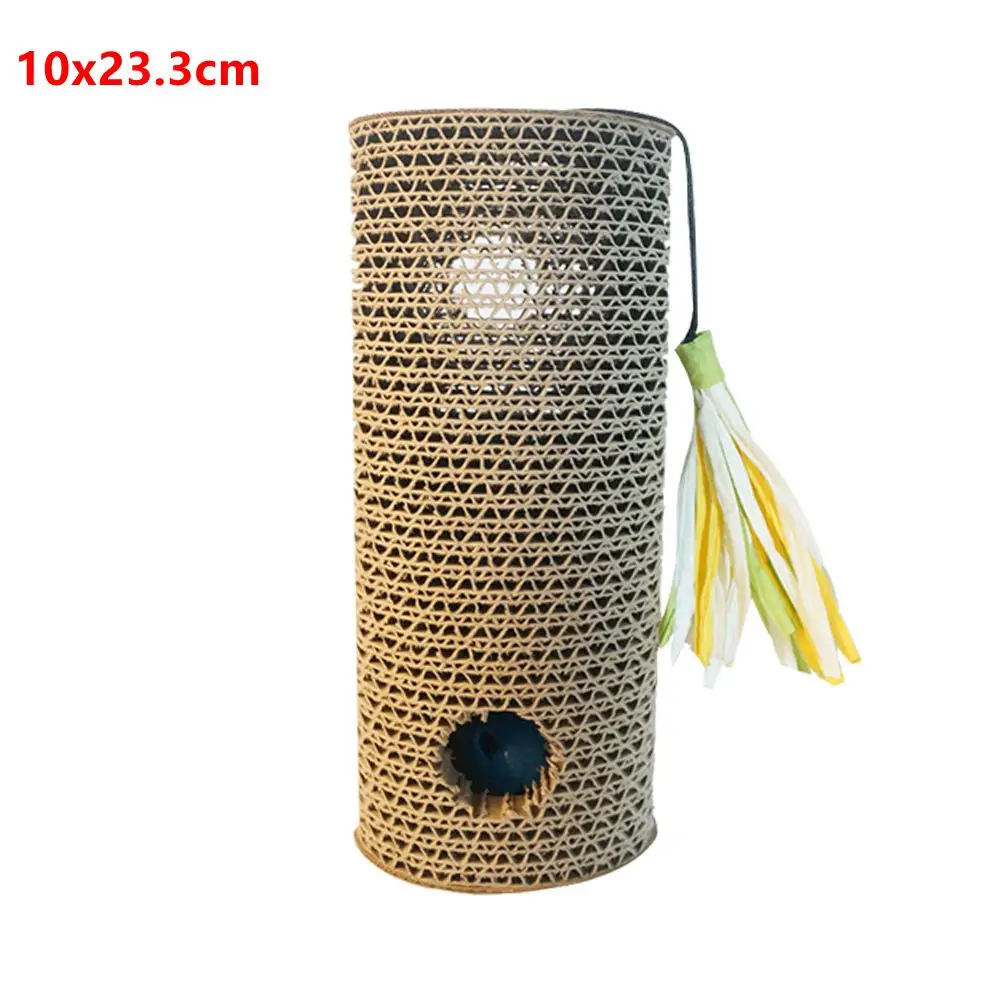 10x23.3cm Игрушки для кошек, Когтеточка для кошек, Когтеточка для когтей, гофрированный бумажный коврик для кошек, шлифовальный скребок для ногтей, матрас - Цвет: 10x23.3cm