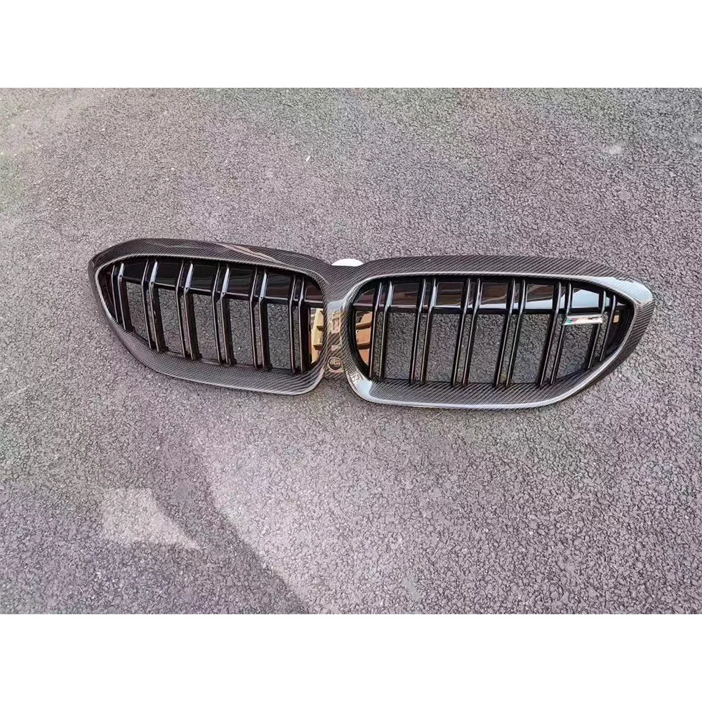 Передняя решетка для радиатора из углеродного волокна BMW G20 G21 New 3 Series Sedan Wagon 320 330 340