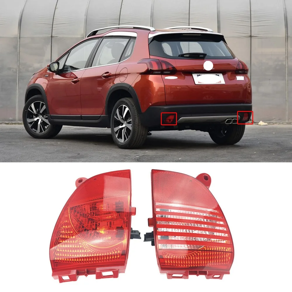 CAPQX 1 шт. для Peugeot 2008 308CC Citroen C3XR отражатель заднего бампера стоп светильник