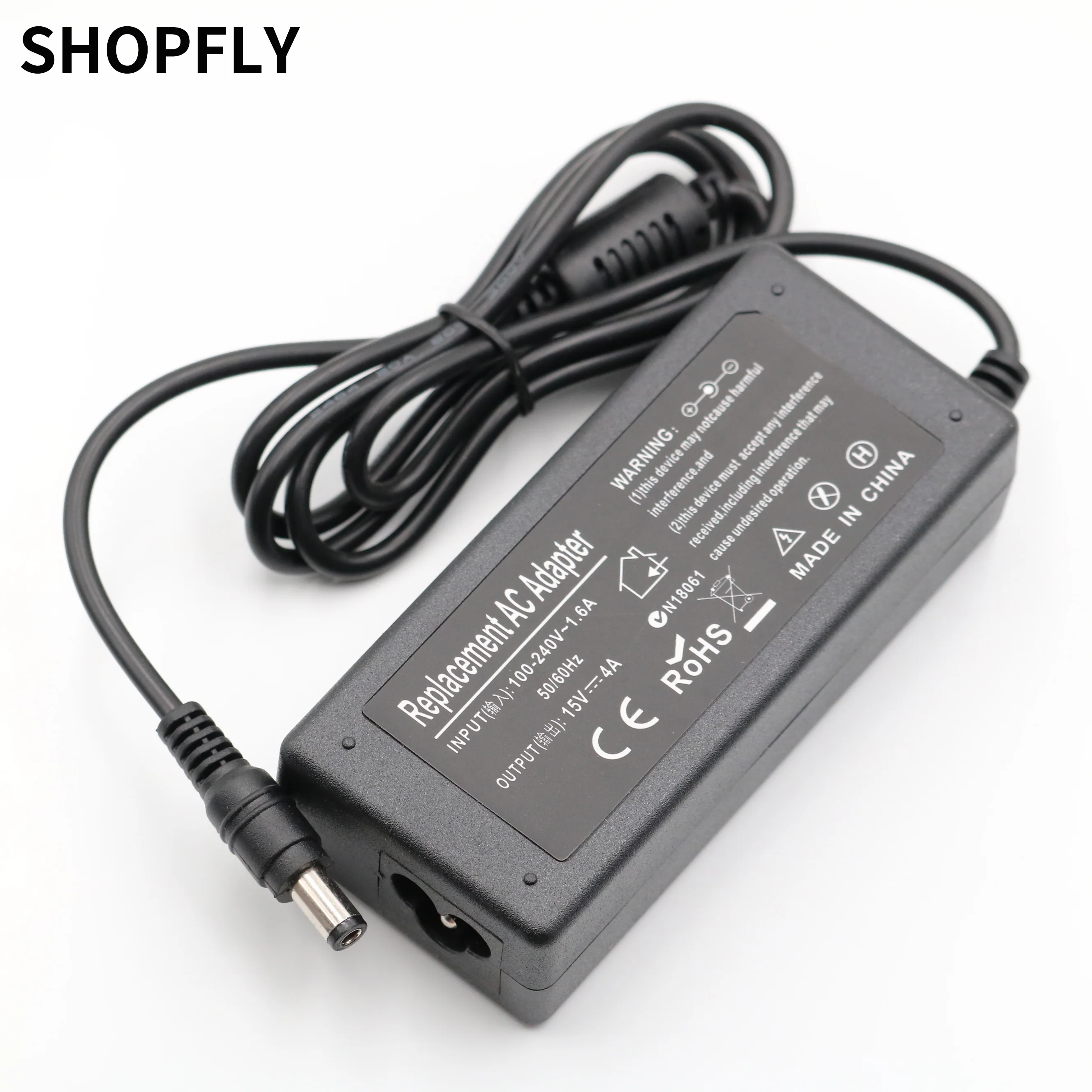 Toshiba 15V 4A 6 3 × 0 мм адаптер питания для ноутбука Зарядное устройство AC 100V 240V DC