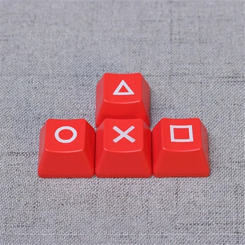 

Mechanical Keyboard Replacement Shine-Through Arrow Direction Key Caps Modify Accessories for PSP for PS4 Repair Kits