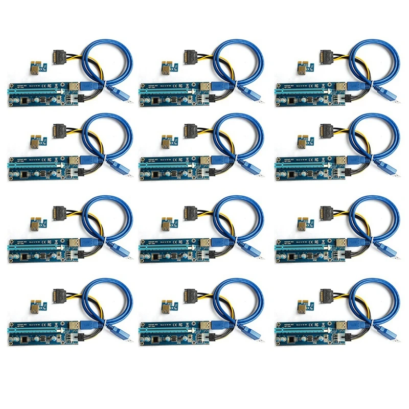 Computer Cables 60cm 1X to 16X PCI-E Riser VER006C 6 Pin USB 3.0 Graphic Card Extension Power Cable Cable Length: 60cm Computer Cables 60cm 1X to 16X PCI-E Riser VER006C 6 Pin USB 3.0 Graphic Card Extension Power Cable Cable Length: 60cm