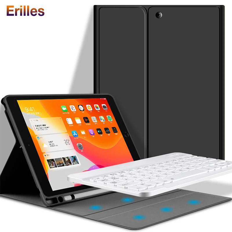 

Bluetooth Keboard Case for iPad Air Pro 10.5 2019 2017 A1701 A2152 Flip Soft Cover for iPad Air 3 pro 10.5 Case with Pencil Slot