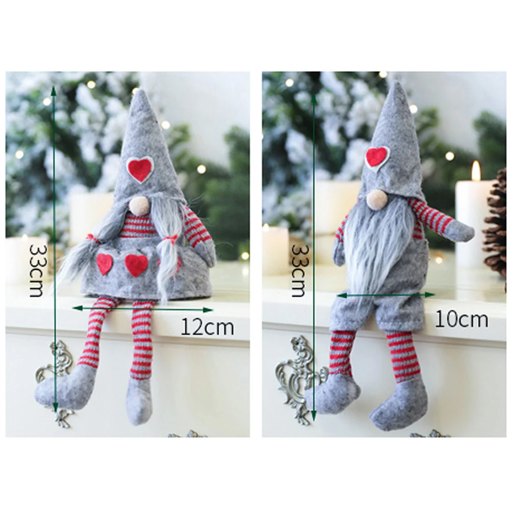 Рождественский кулон милый гном/Tomte Санта Клаус Рождественская Кукла домашний декор детские подарки