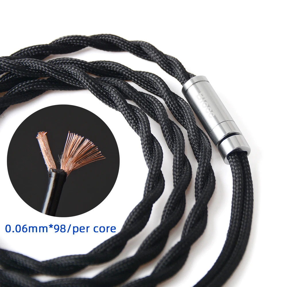 NICEHCK Blocc 5N UPOCC OCC Copper Litz 3.5mm 2.5mm