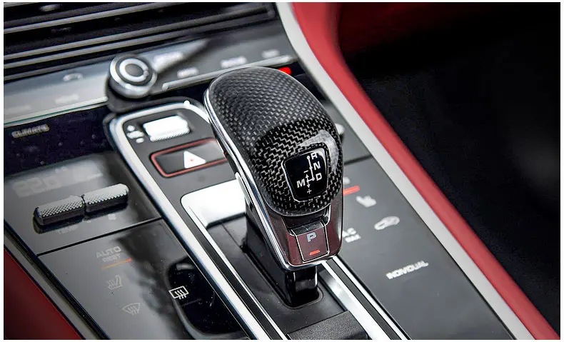 Подходит для Porsche New Palamera Panamera 971 редуктор из углеродного волокна ручка переключения лопасти переключения