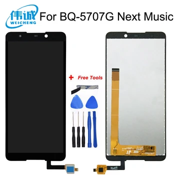 

5.7''For BQ Mobile BQ-5707G BQ 5707G BQ5707G Next Music LCD Display and Touch Screen Digitizer Assembly Phone Accessories+Tools