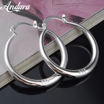 Wholesale Fashion Jewelry 925 Sterling Silver Earrings Smooth Round Earrings, Women'S Jewelry Gifts
